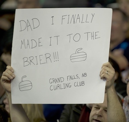 2015, Calgary Ab, Tim Hortons Brier,CurlingFans, Curling Canada/michael burns photo