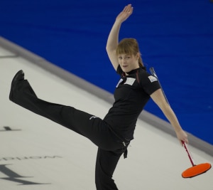 Dawn McEwen was getting her kicks on Saturday. (Photo, CCA/Michael Burns)