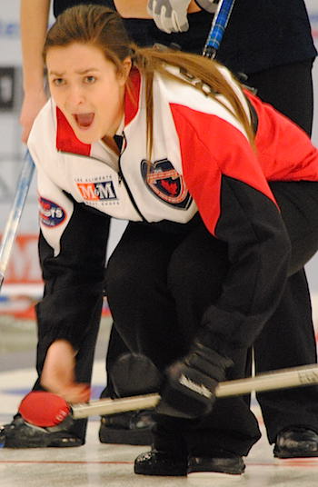 Ontario's Chelsea Brandwood will play in the women's semifinal. (Photo, Amanda Rumboldt)
