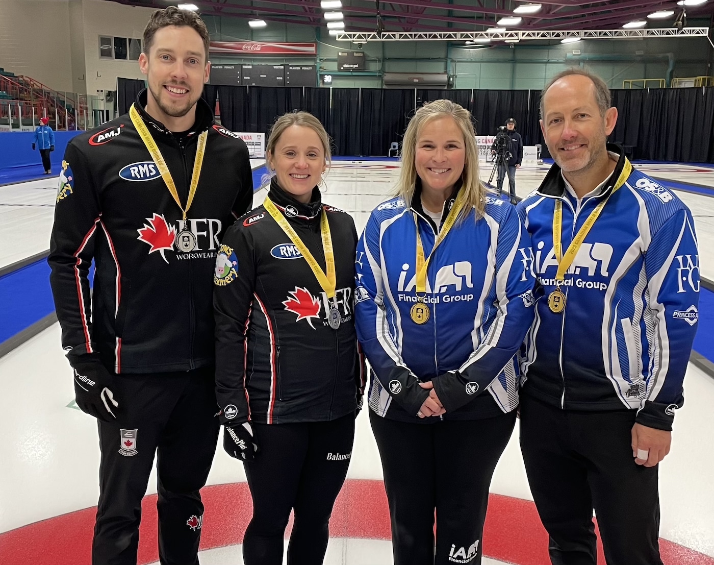 2023 Canadian Mixed Doubles Double their pleasure!