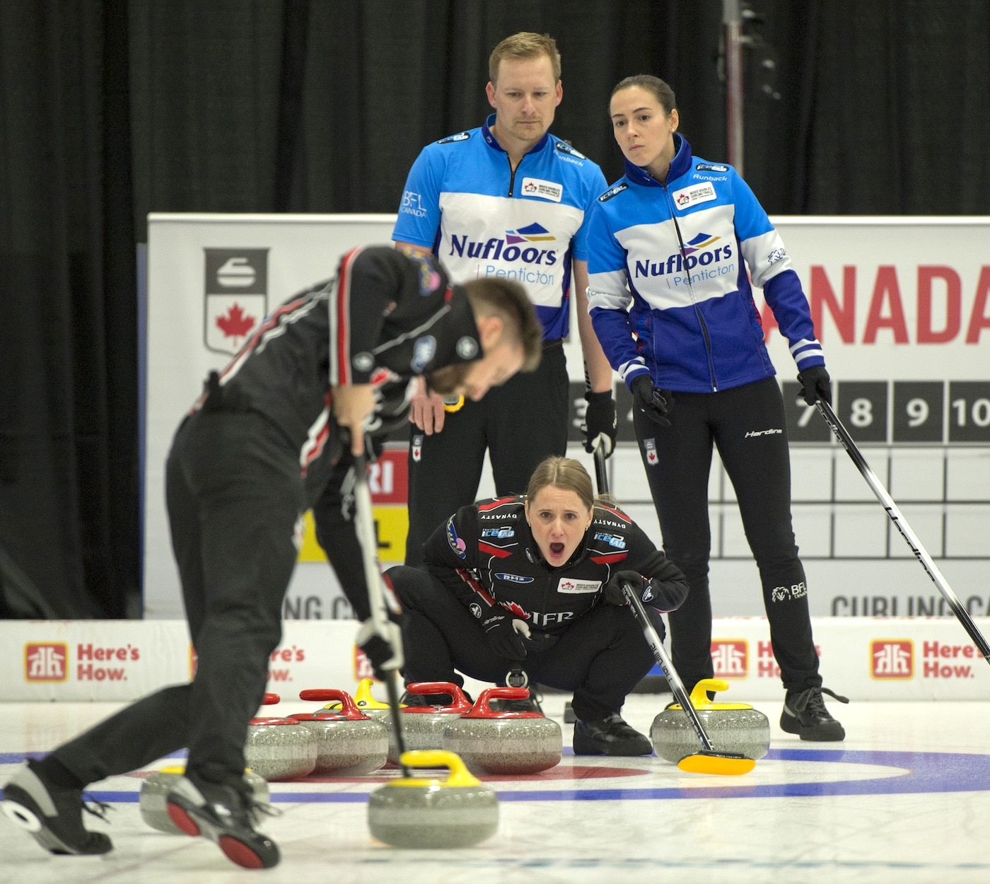 2025 Mixed Doubles Curling Trials First place clinched!