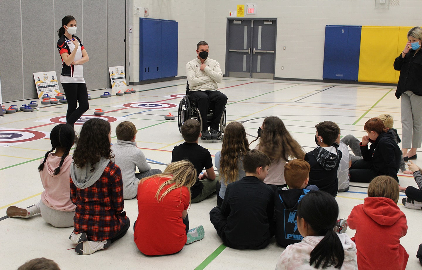 Curling Canada Wheelchair curling in schools!