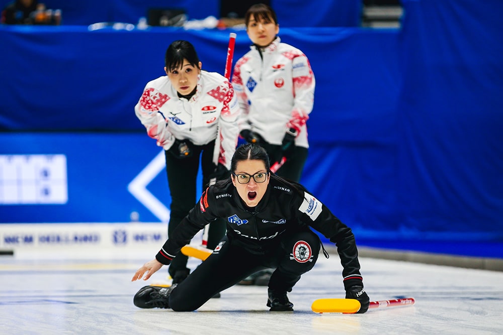 Curling Canada |  Tough playoff win!