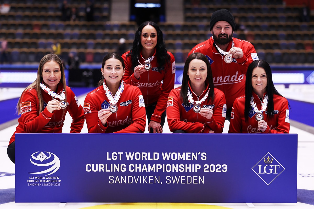 Curling Canada Back-to-back bronzes!