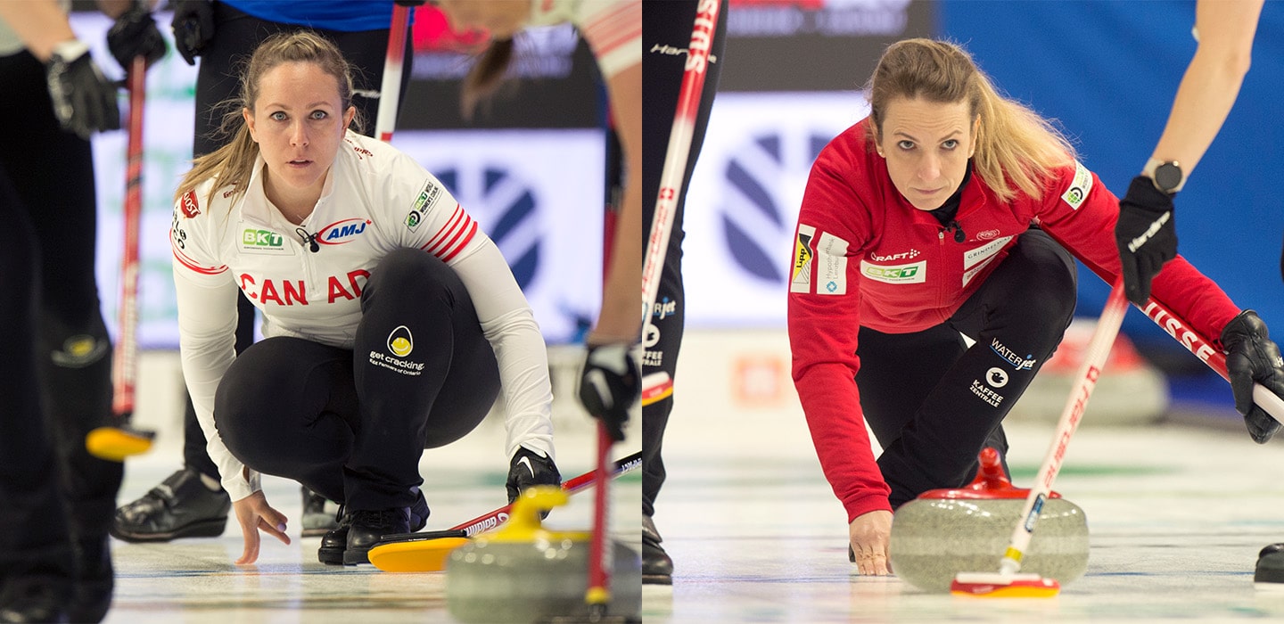 Curling Kanada |  Zwei Linien kollidieren!
