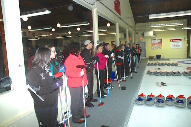 At the Pembroke Curling Centre, the Getting Started program resulted in two new leagues and a waiting list for instructor training (Photo courtesy Pembroke Curling Club)