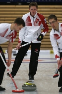 Braden Calvert, Brendan Wilson et Lucas Van Den Bosch