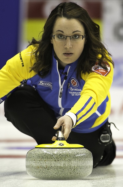Val Sweeting de l'Alberta a son équipe seul au premier rang avec une fiche de 7-0. (Photo, ACC / Andrew Klaver)