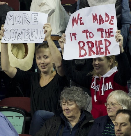 2015, Calgary Ab, Tim Hortons Brier, Curling Fans, Curling Canada/michael burns photo