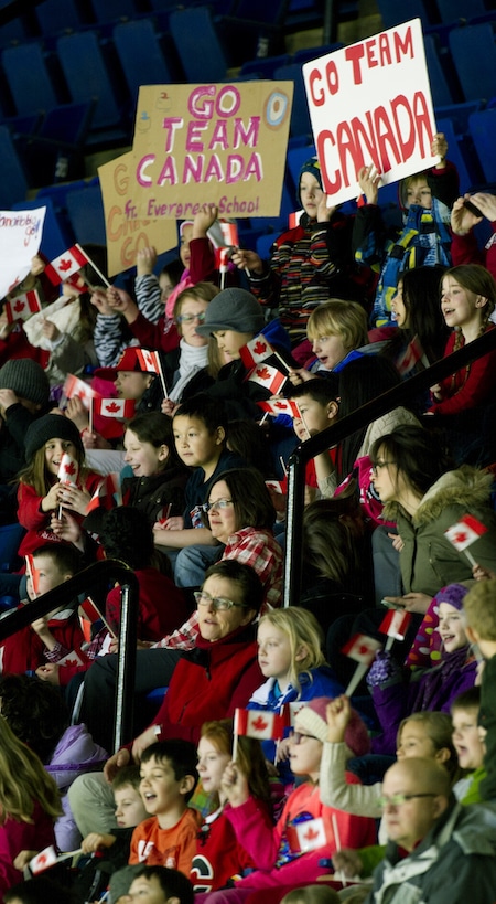 2015, Calgary Ab, Tim Hortons Brier, Curling Fans, Curling Canada/michael burns photo