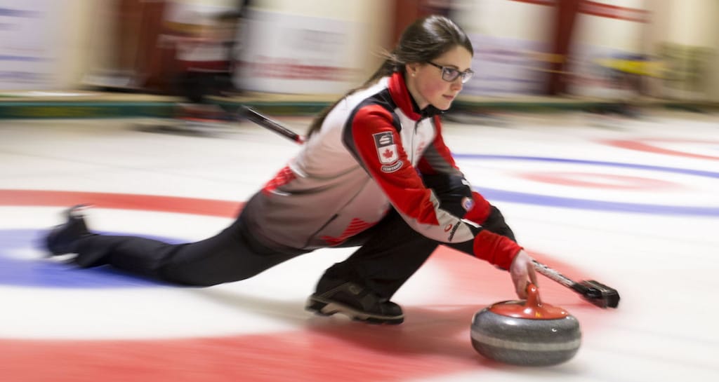 Team Canada skip Mary Fay (WCF/Marissa Tiel photo)