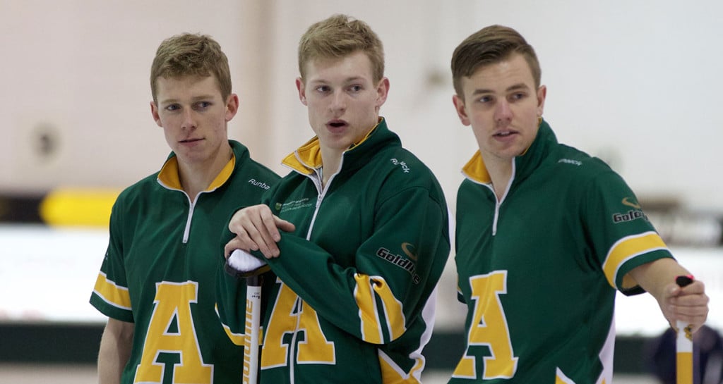 Parker Konschuh, Jason Ginter, Karsten Sturmay (photo by Ken Reid)