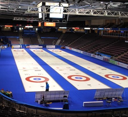 The South Okanagan Events Centre played host to the 2013 World Financial Group Continental Cup. (Photo, courtesy South Okanagan Events Centre)