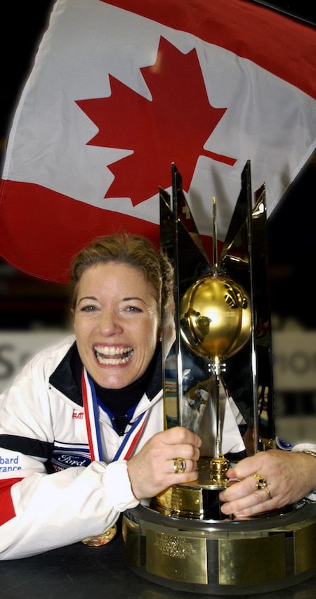 Colleen Jones is being inducted into Canada's Sports Hall of Fame. (Photo, Curling Canada/Michael Burns)