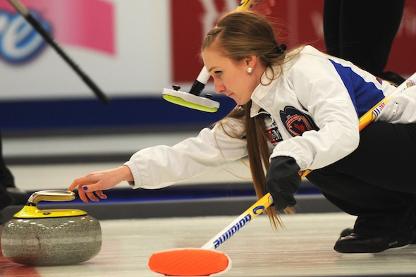 Corryn Brown's Kamloops, B.C., team won an international event on the weekend in China. (Photo, Curling Canada/Michael Burns)