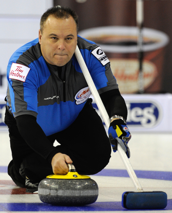 Four-time world champion Randy Ferbey of Edmonton has been named to the World Curling Hall of Fame. (Photo, Canadian Curling Association/Michael Burns)