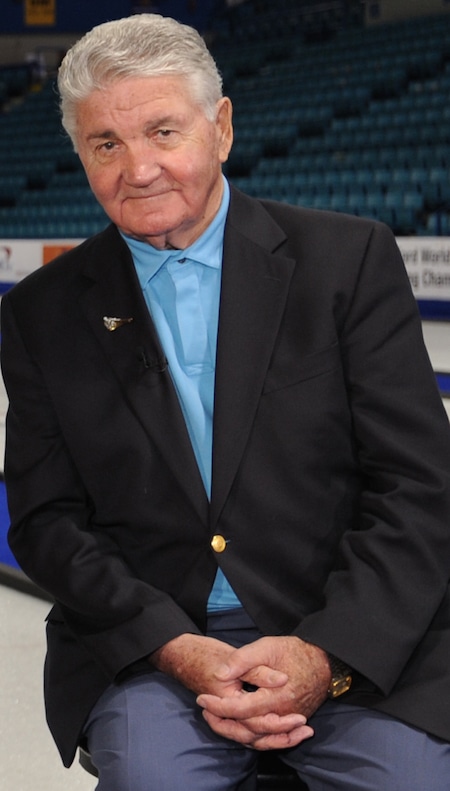 Sam Richardson, four-time Brier and world champion, passed away on Thursday. (Photo, Curling Canada/Michael Burns)