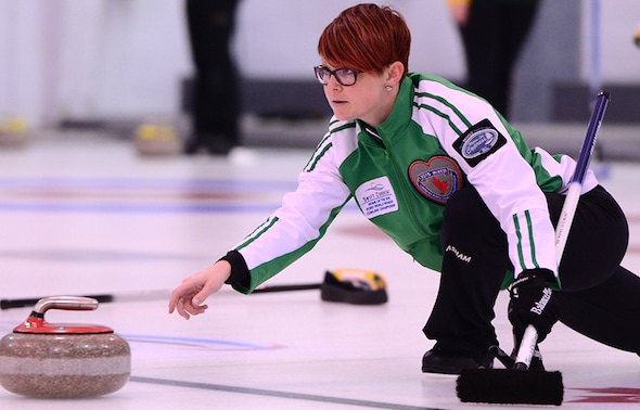 Regina's Jolene Campbell won her first Saskatchewan women's title on Sunday, and will play at the 2016 Scotties Tournament of Hearts in Grande Prairie, Alta.