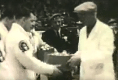 The Richardsons' first Brier triumph, in 1959. Click on the photo to watch video of that victory.