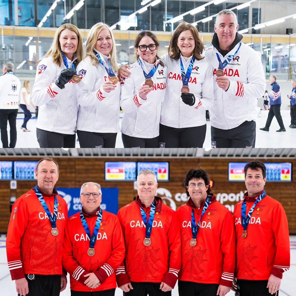 Double bronze-medal performance for Canada at 2026 World Senior Curling ...